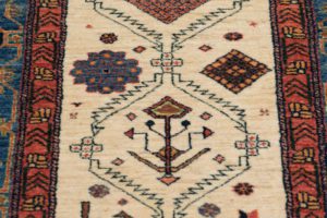 khamsehbaf wool runner rug