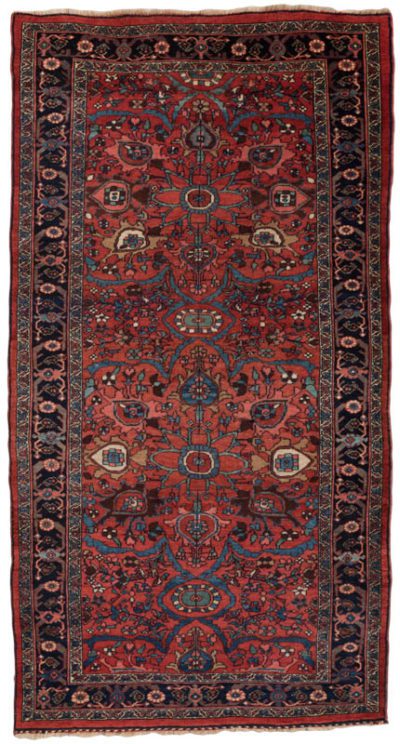antique bidjar runner rug