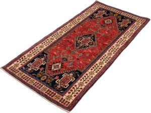 qashqai wool runner rug