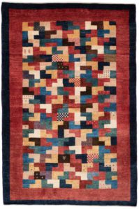 gabbeh wool rug