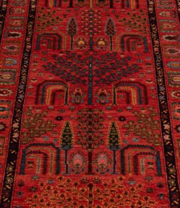 khamsehbaf runner rug