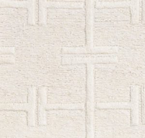 linen soumak rug