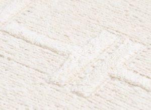 linen soumak rug