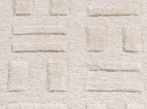 linen soumak rug