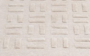 linen soumak rug