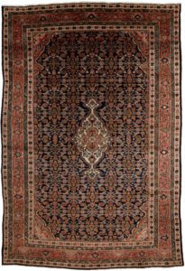 antique persian hamadan rug