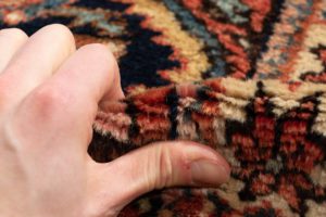 antique persian hamadan rug