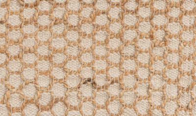 modern jute and cotton rug