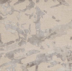 tibetan silk and wool rug