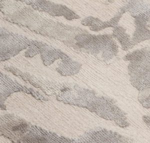 tibetan silk and wool rug