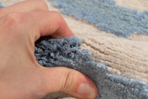 tibetan wool and silk rug