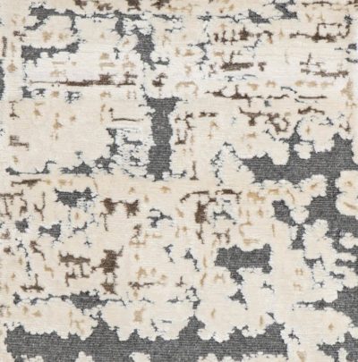 tibetan wool, viscose, banana blend rug