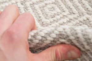 handwoven wool rug