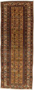 antique kuba runner rug
