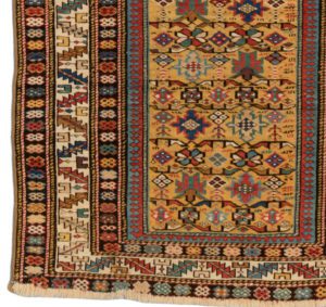 antique kuba runner rug