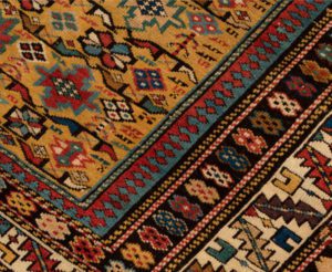 antique kuba runner rug