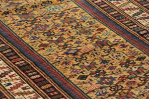 antique kuba runner rug