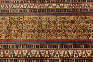 antique kuba runner rug