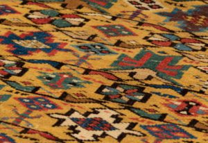 antique kuba runner rug