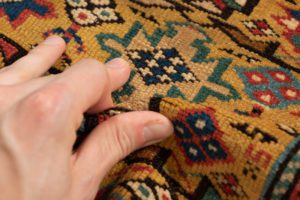 antique kuba runner rug