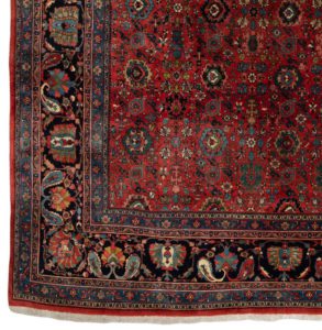 antique bidjar oversized rug