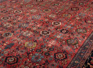 antique bidjar oversized rug