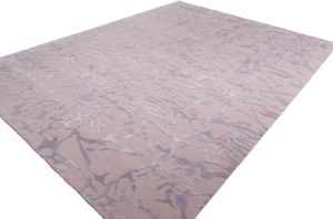 tibetan wool and silk rug