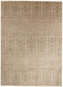 mamluk wool and silk rug