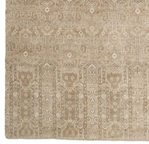 mamluk wool and silk rug