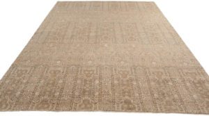 mamluk wool and silk rug