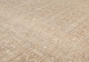 mamluk wool and silk rug