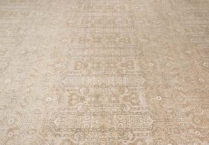 mamluk wool and silk rug