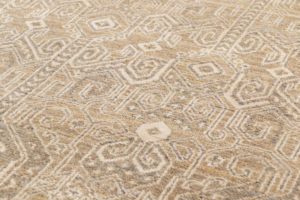 mamluk wool and silk rug