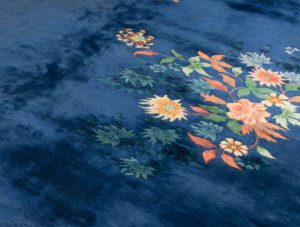 antique chinese wool rug