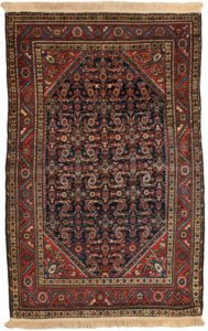 antique persian hamadan rug