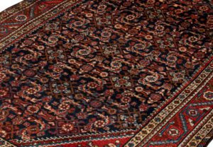 antique persian hamadan rug