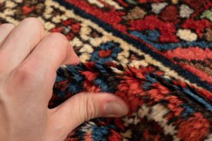 antique persian hamadan rug
