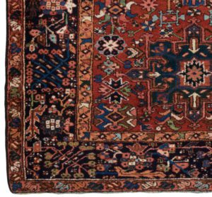 antique persian karadja rug