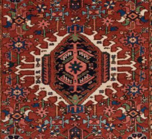 antique persian karadja rug