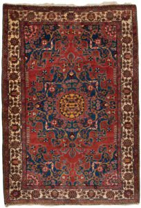 antique persian tafresh rug