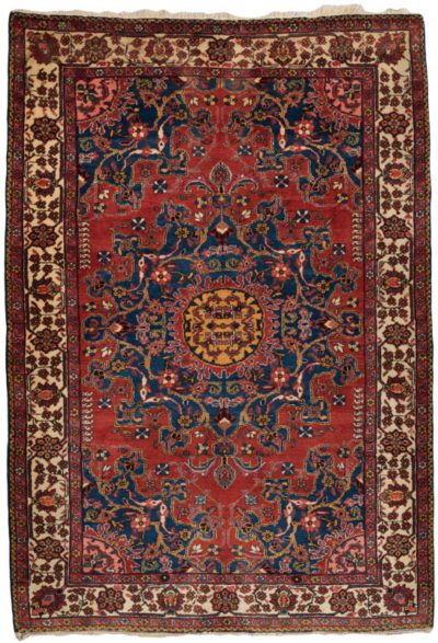 antique persian tafresh rug