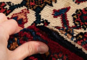 antique persian kurd rug