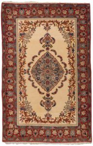 semi-antique persian qum