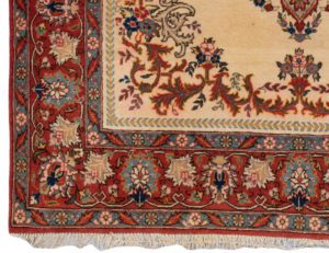 semi-antique persian qum