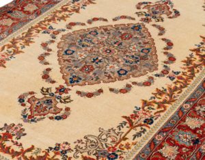 semi-antique persian qum