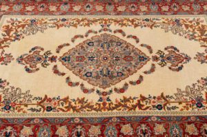 semi-antique persian qum