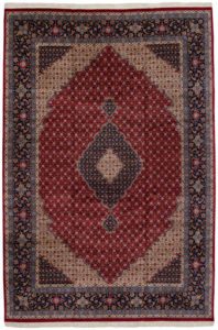 oversized farahan wool rug