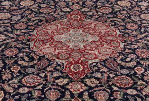 oversized kashan rug