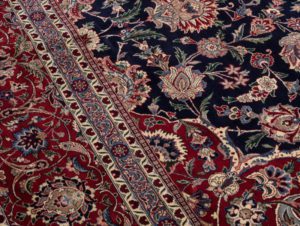 oversized kashan rug