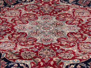oversized kashan rug